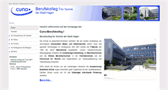 Desktop Screenshot of cuno-berufskolleg.de